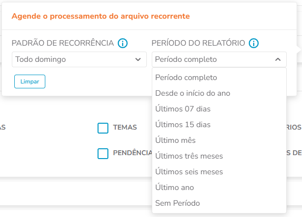 Saiba como realizar a exportação de dados na plataforma AEVO Suporte