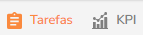 Botão KPI ao lado de tarefas