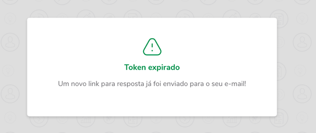 Link para formulário com validade do acesso