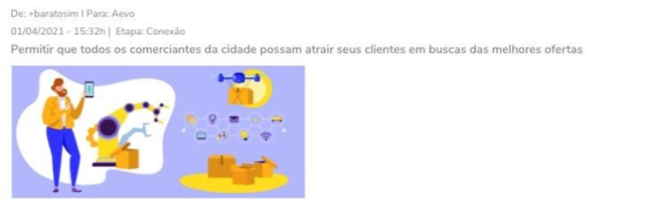 Preview de imagens inseridas no corpo do e-mail