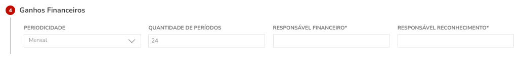 Configuração do Responsável Reconhecimento
