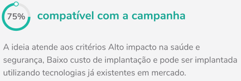Justificativa do score e duas ideias similares