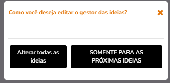 Verificação de alteração de gestor do tema