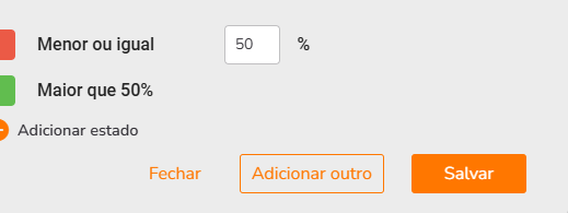 Botão Adicionar outro no modal de edição