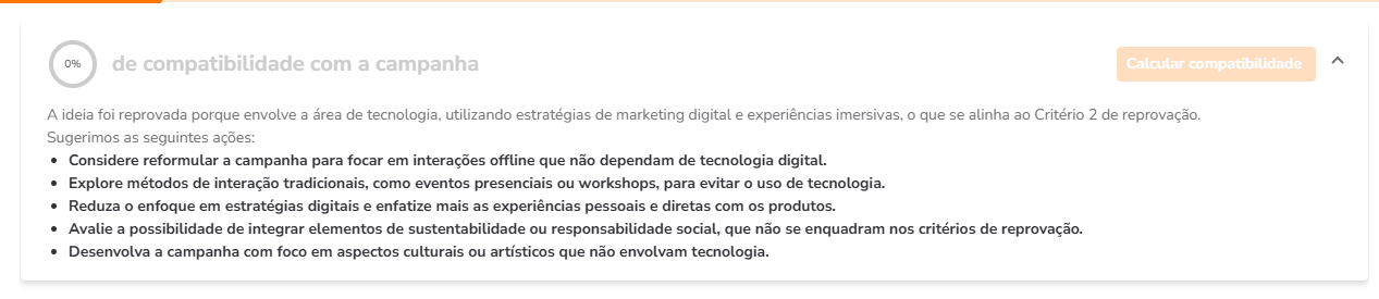 Sugestões da IA para melhorar aderência